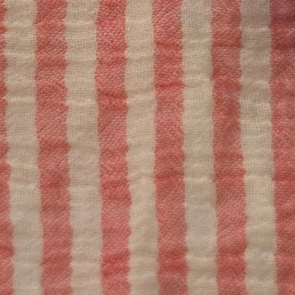 Sézane Juliette Pink Candy Stripe Tie-Strap Midi Dress, 100% Cotton, Sz FR36 US4 - Picture 6 of 14